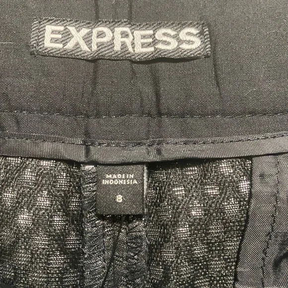 NWOT Express Gunmetal Hot Pants - Picture 2 of 3